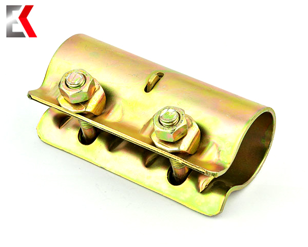 Couplador de andaimes de manga prensada