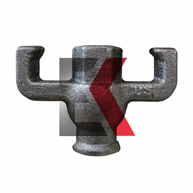 Acessórios de andaimes gota de asa forjada porca de bastão para cofragem