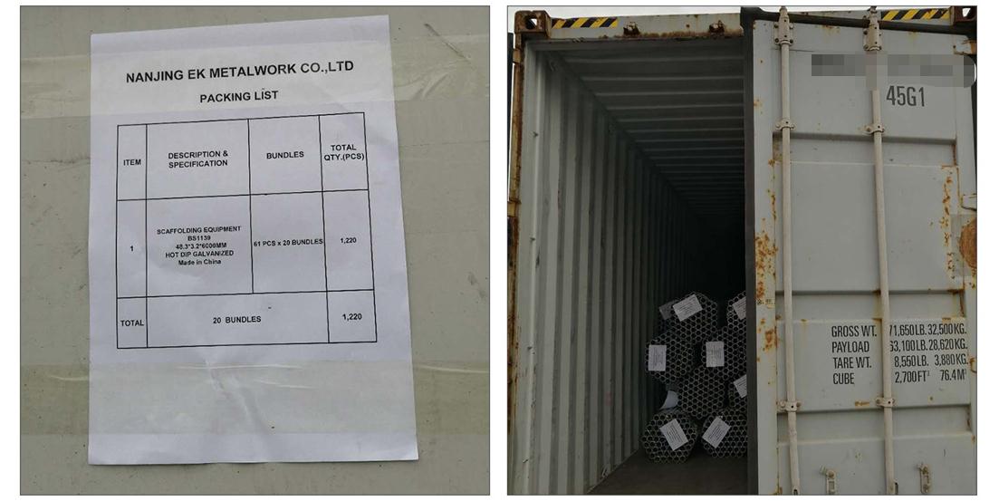 Fotos de carregamento de tubo de andaimes 03