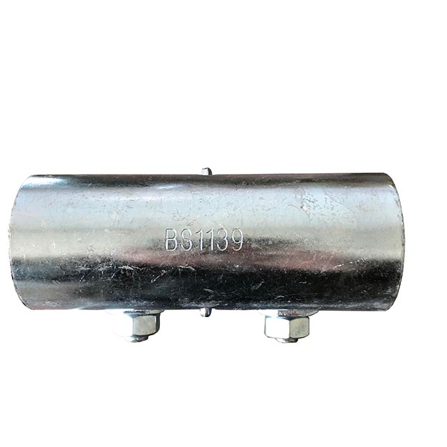 Couplador de manga prensada britânica de andaimes