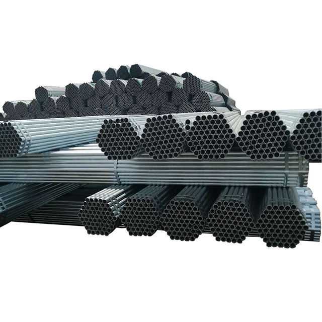 Q235 Tubo galvanizado de aço soldado de andaimes soldados