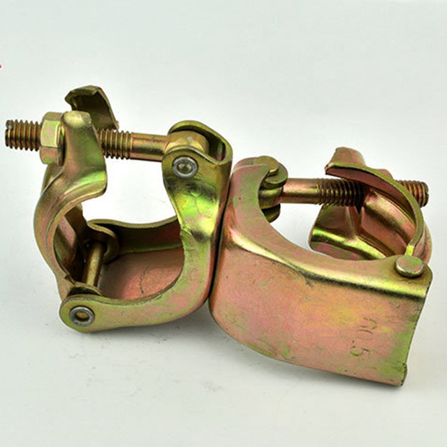 Andaimes pressionados jis duplo acoplador