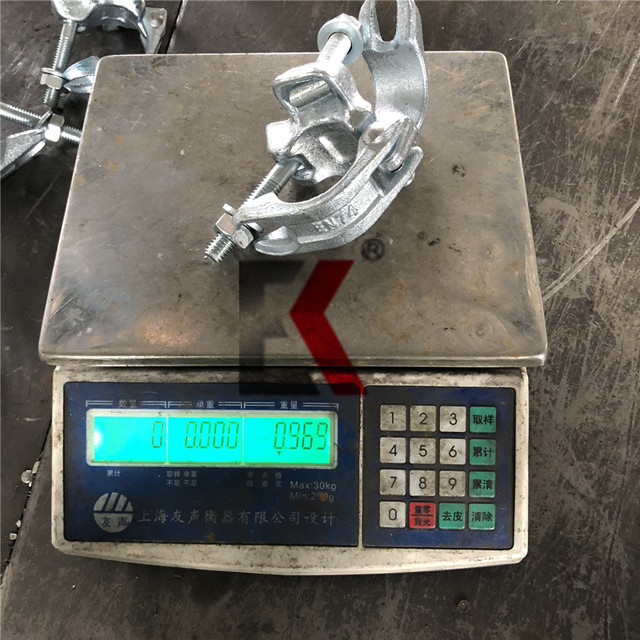 Couplador de andaimes duplos forjado