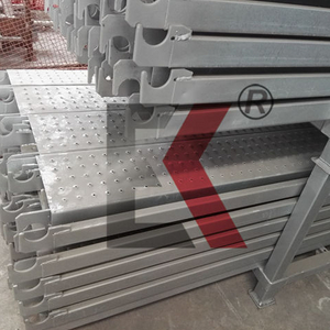 Placa de plataforma de plataforma de plataforma de plataforma de plataforma de metal galvanizada de andaimes