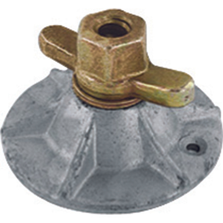 Placa de ancoragem forjada