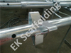 Sistema vertical pintado padrão galvanizado do andaime de Kwikstage