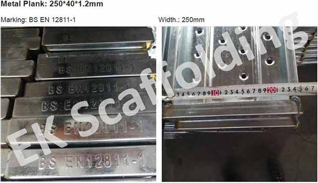 Mostra de prancha de metal 01