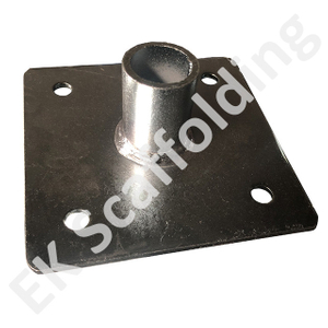 Placa de base oca de aço soldado de aço soldado galvanizado