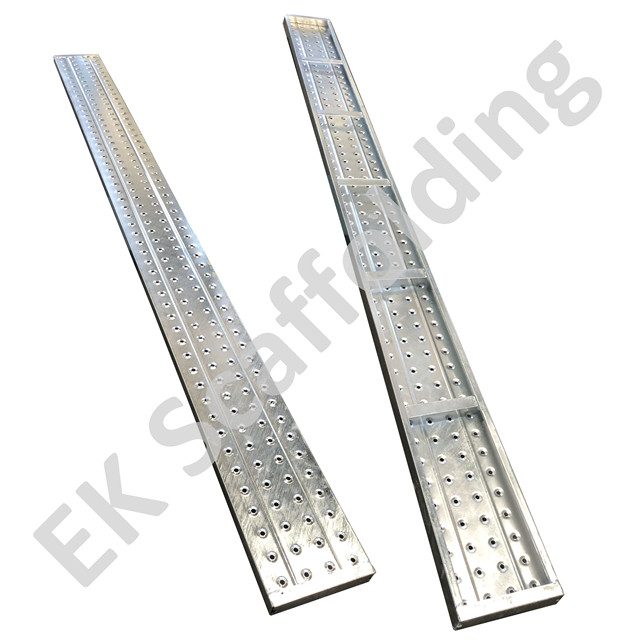 Placa de metal galvanizada HDG Staffolding Deck Aço Plank