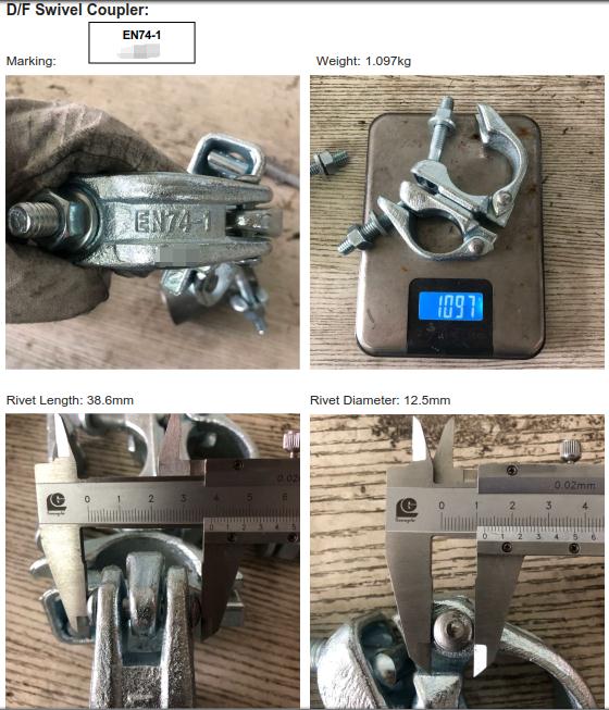 Drop forged giration acoplador 05