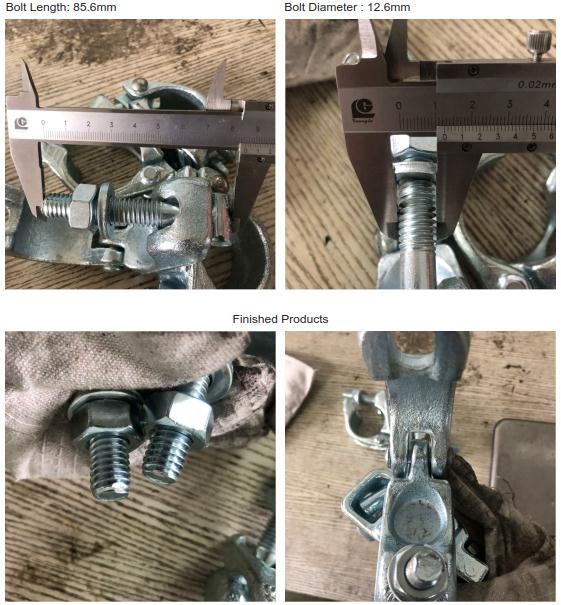 Drop forged giration couplador 07