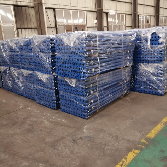 Prop de aço com revestimento de pó galvanizado para construção