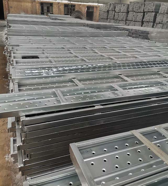 Placas de caminhada galvanizadas de aço de aço