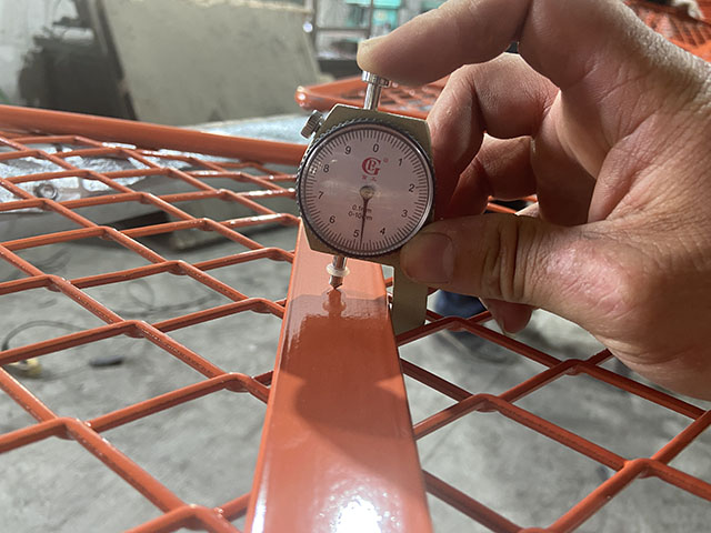 Poto de andaimes com revestimento de andaimes de 