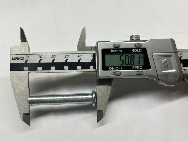 Tamanho do rebite do acoplador de andaime alem&atilde;o