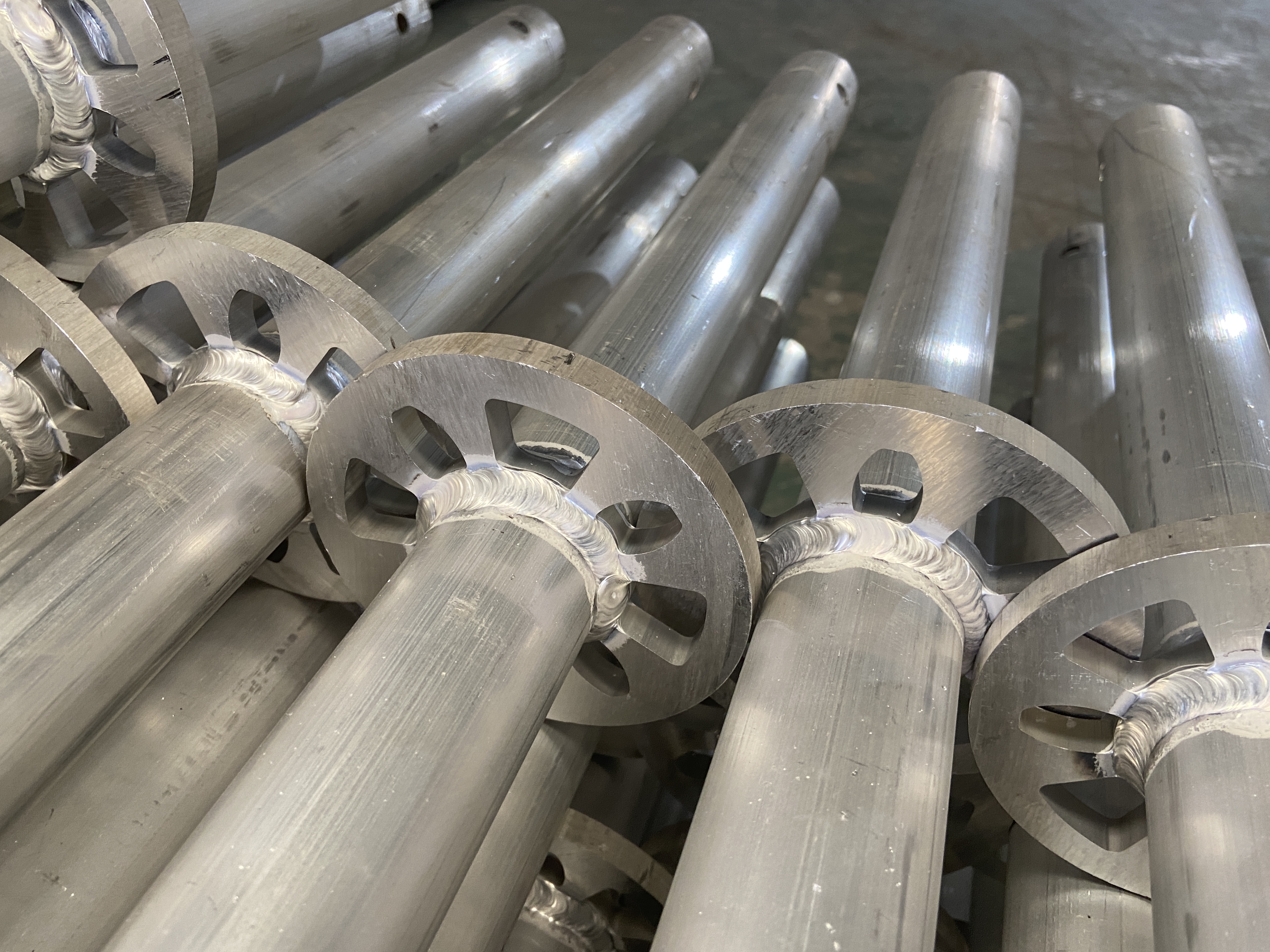 padr&atilde;o de andaimes de alum&iacute;nio