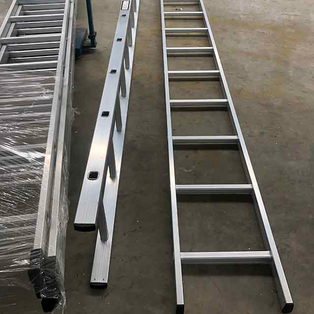 BS Scaffolding Aluminium Straight Ladder