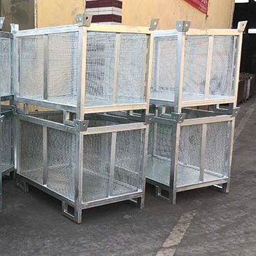 Acessórios de andaimes de armazenamento de paletes de aço galvanizado