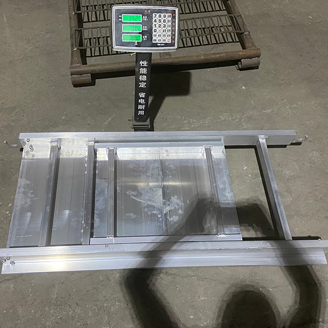 Plataforma de acesso a andaimes de alumínio de andaimes 1.2m