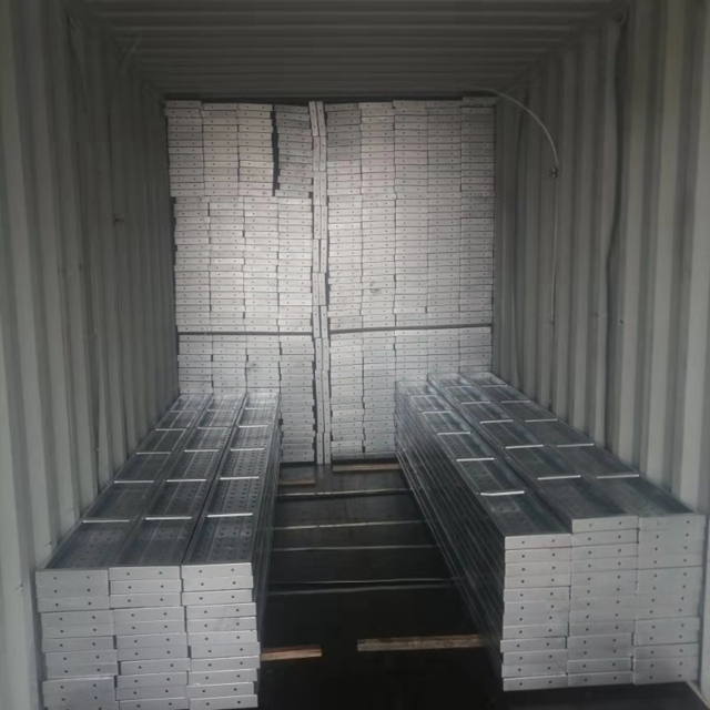 210mm BS1139 Scaffolding Walk Boards para construção