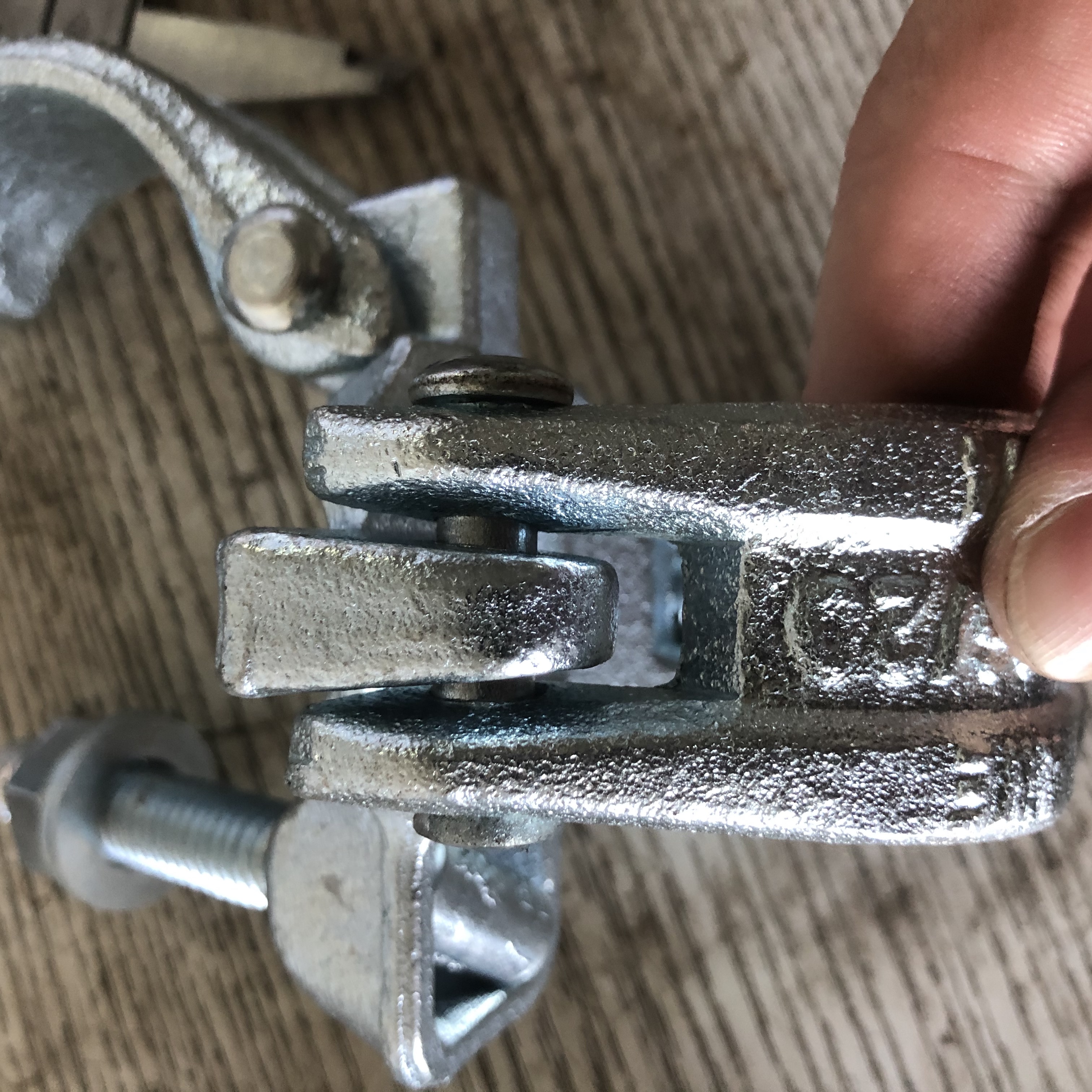 Drop forged duplo acoplador