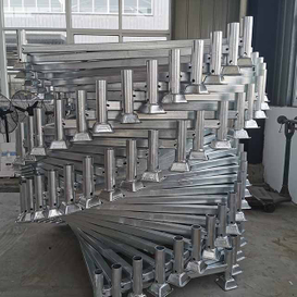 Acessórios de andaimes pintados de aço galvanizado