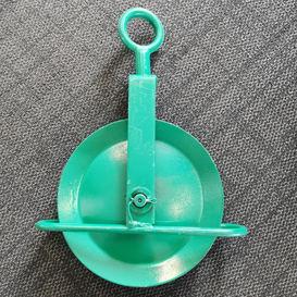 Acessórios para andaimes de revestimento de pó porcelana Roda de gin