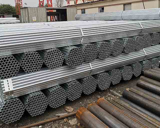 Tubo de andaimes tubo galvanizado tubo de andaime