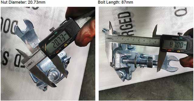 Drop forged duplo acoplador 08