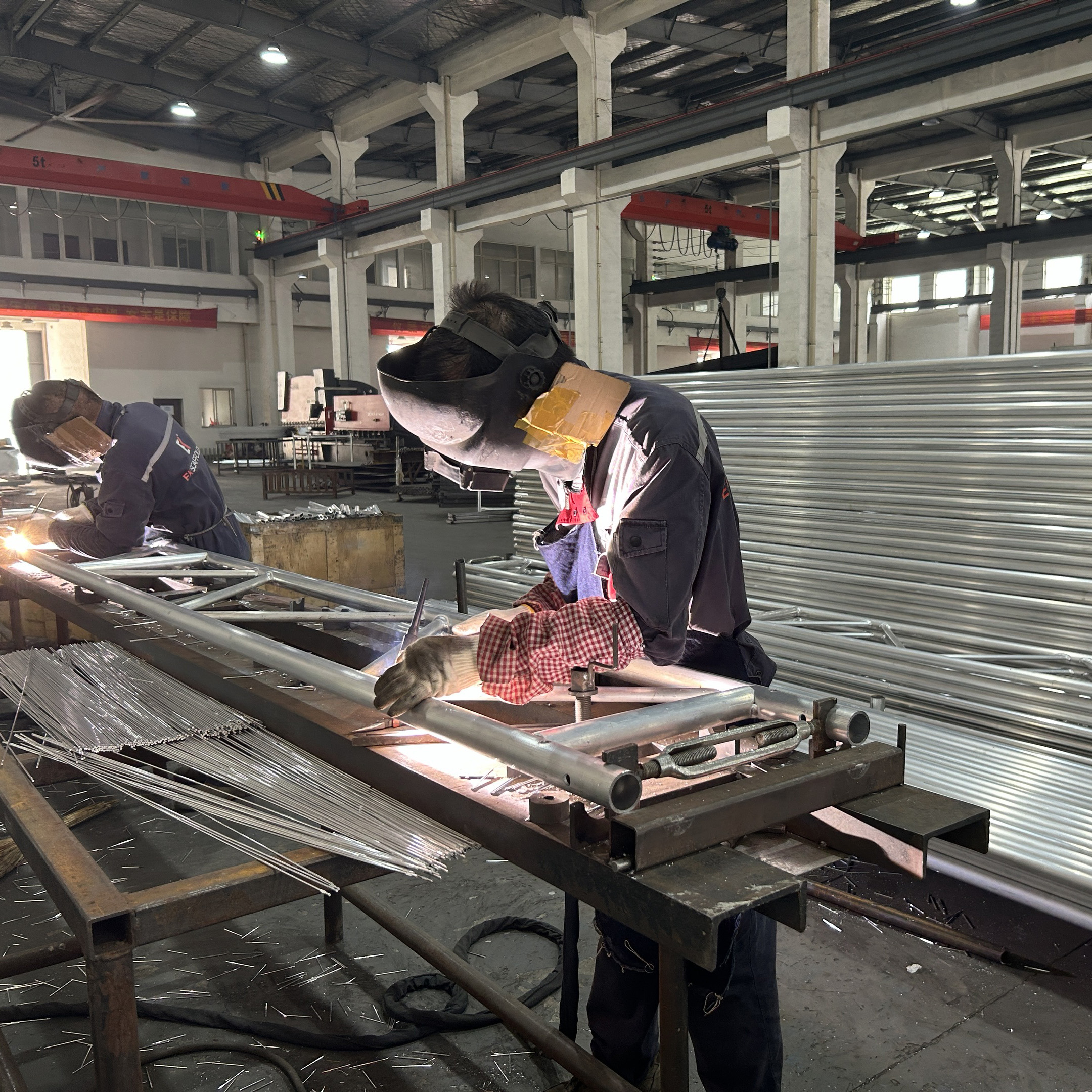 Viga de andaime de alumínio