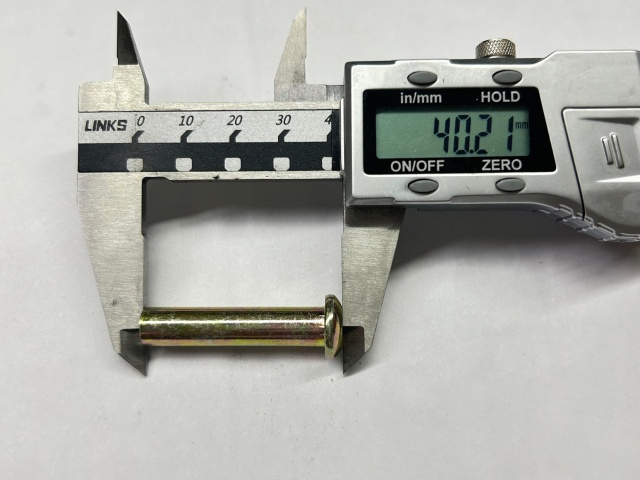 Tamanho do rebite do acoplador de andaime prensado no Reino Unido