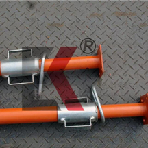 Prop de andaimes ajustáveis ​​galvanizados ou pintados