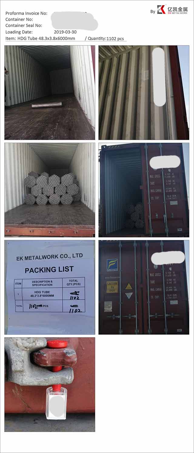 Tubo de a&ccedil;o 11