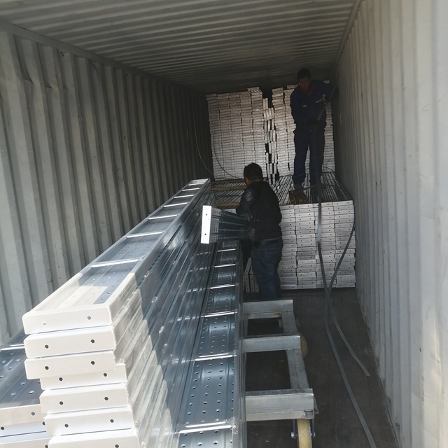 BS1139 Galvanizado Scaffolding Walk Boards para construção