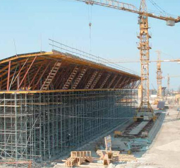 Cuplock para estruturas de suporte