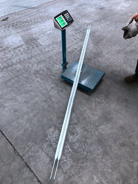 Praça de andaimes de quadros pré -galvanizados