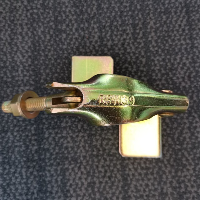 Placa de andaimes pressionada Couplador de retenção BS1139 Color Zinc BRC BRC