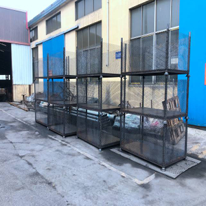 Palete de aço de andaimes para armazenamento de acopladores