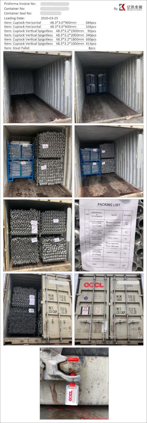 Carregamento de cuplock