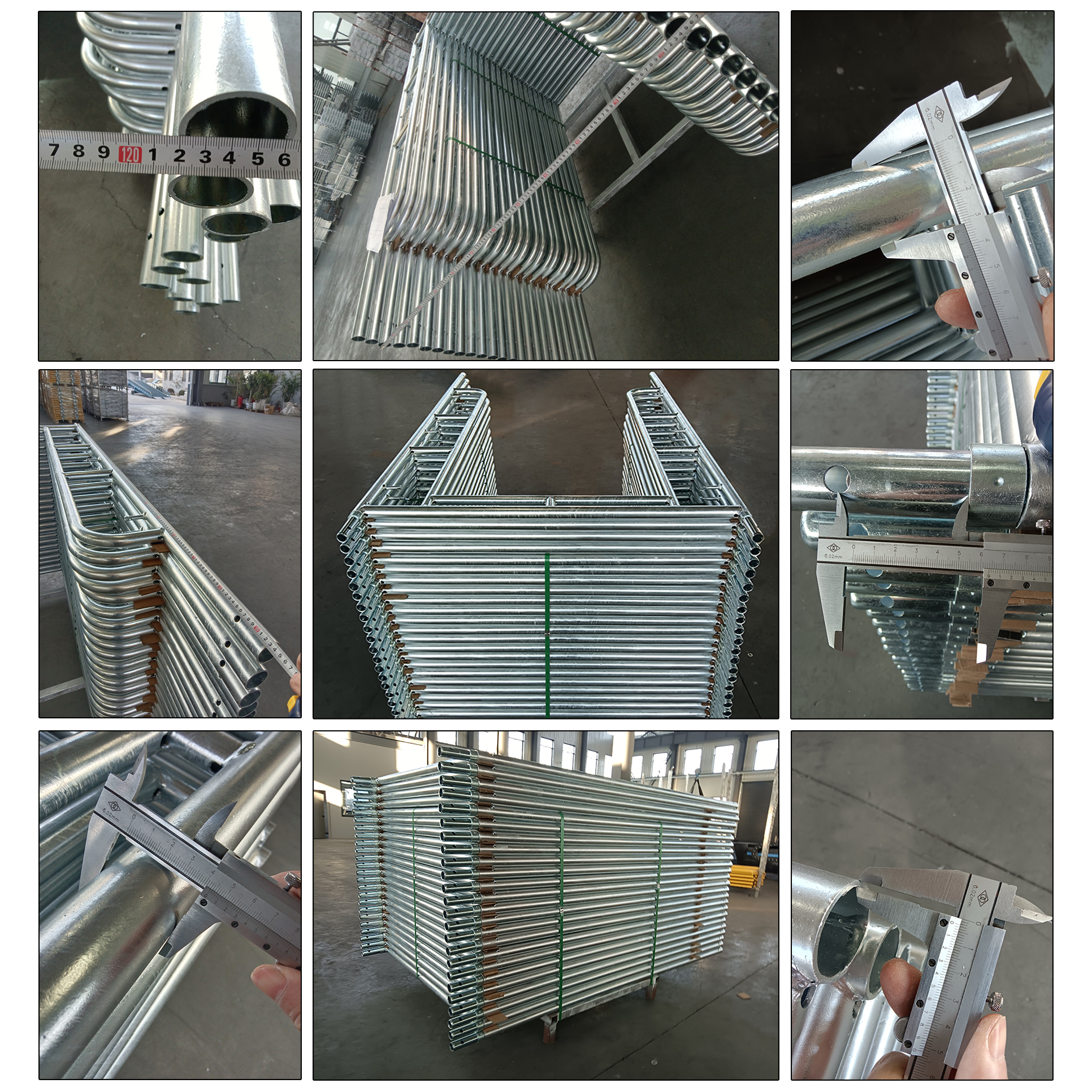 Caminhe pelo andaime da estrutura