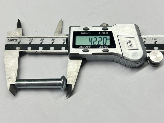 Tamanho do rebite do acoplador de andaime forjado no Reino Unido