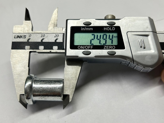 Tamanho do rebite do acoplador de andaime alem&atilde;o