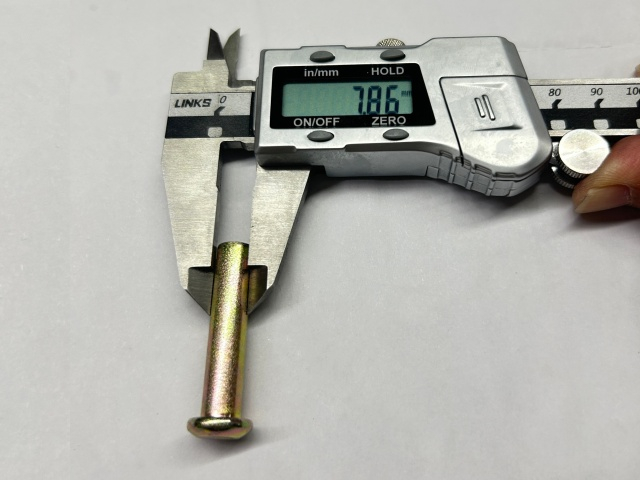 Tamanho do rebite do acoplador de andaime prensado no Reino Unido