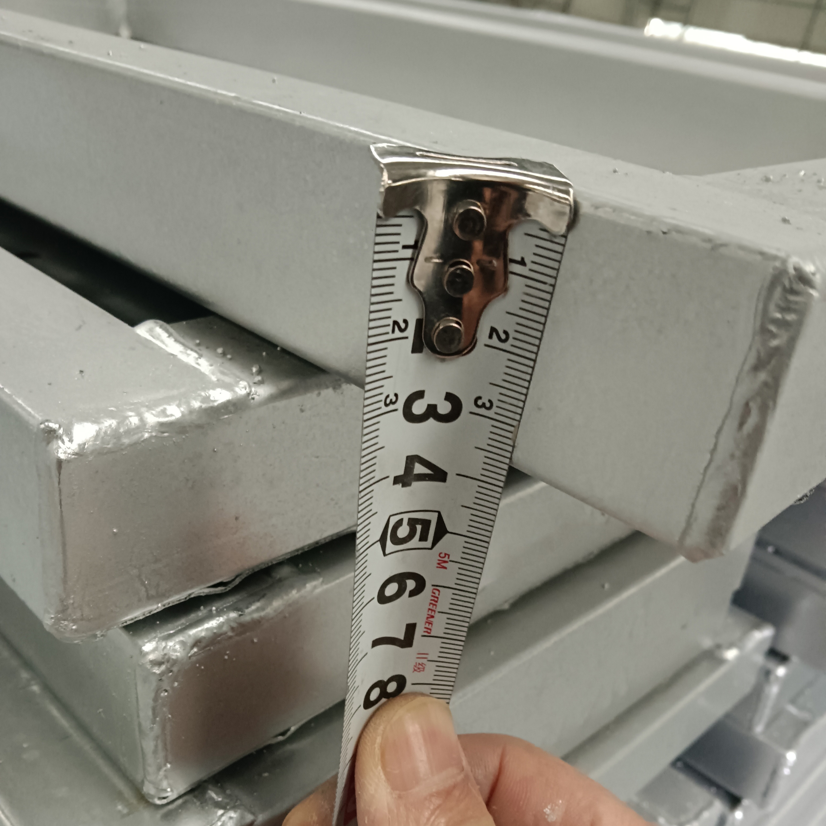 T&aacute;bua de a&ccedil;o de 3,0m de a&ccedil;o fechado (3) 