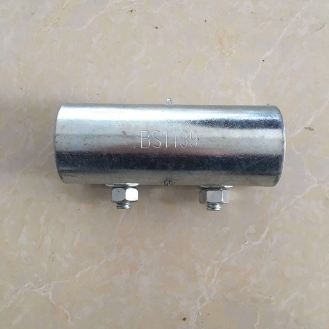 Couplador de braçadeira de andaimes prensados ​​para construção