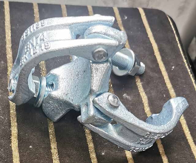 Couplador eletro fixo de andaimes forjados