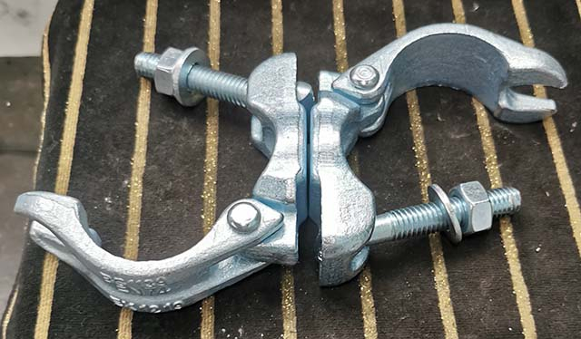 Drop forged andaimes galvanizados com acoplador giratório