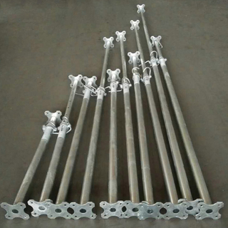 HDG Galvanized Staffolding Aço Prop para edifícios