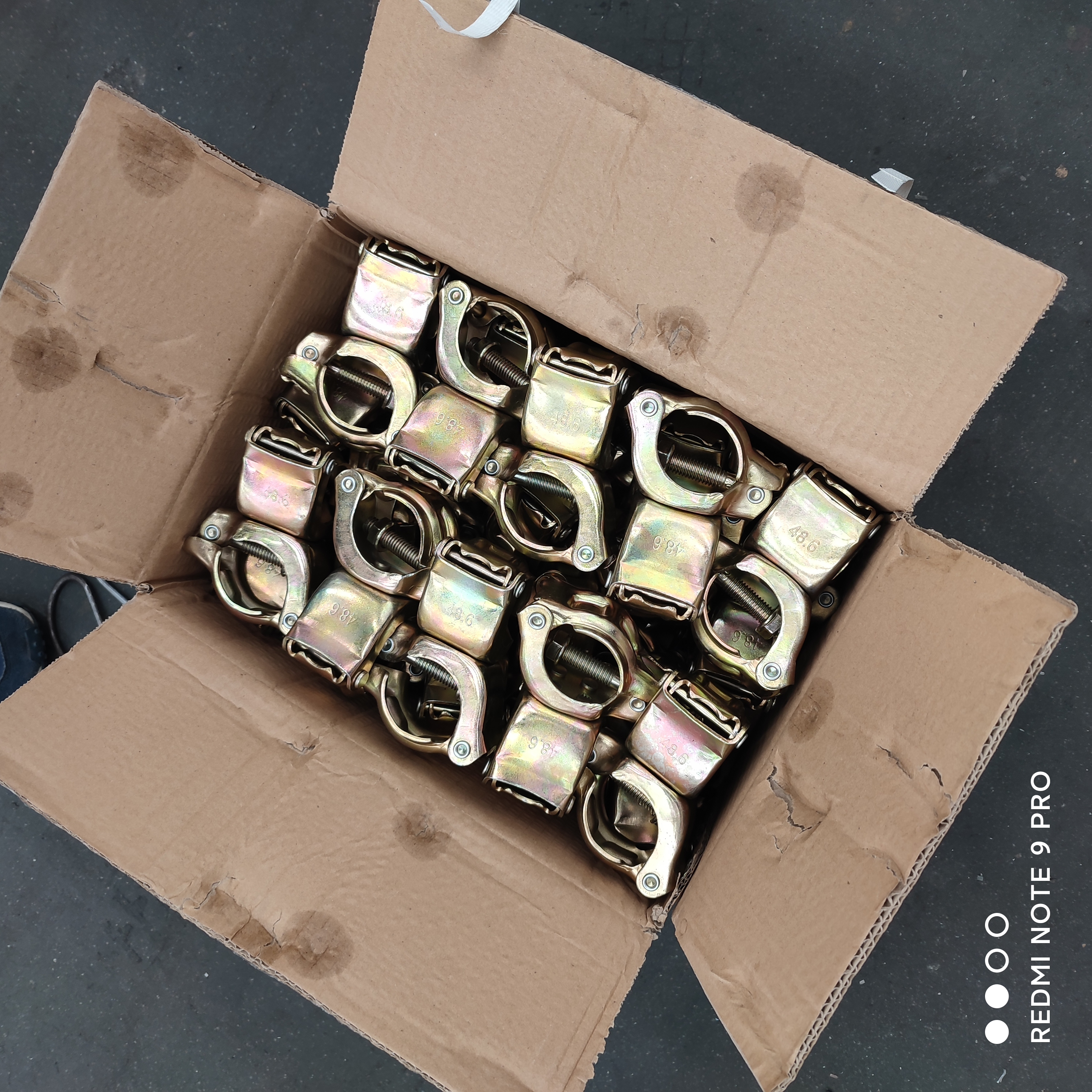 acoplador girat&oacute;rio prensado