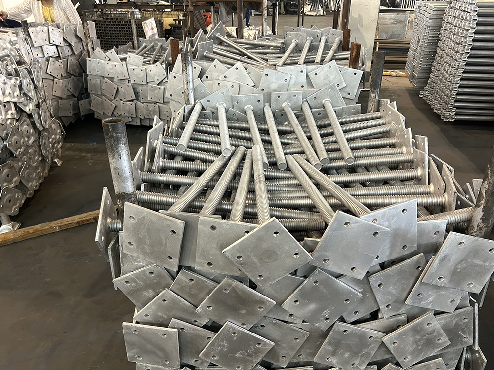 macaco de base galvanizado